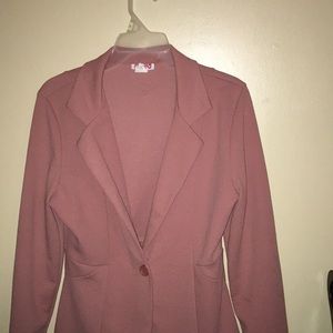Pink blazer